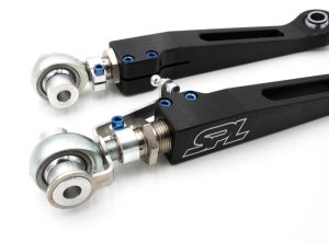 BMW M3 Lower Control Arms - Front - SPL Parts - Adjustable - Blue - `14-`27